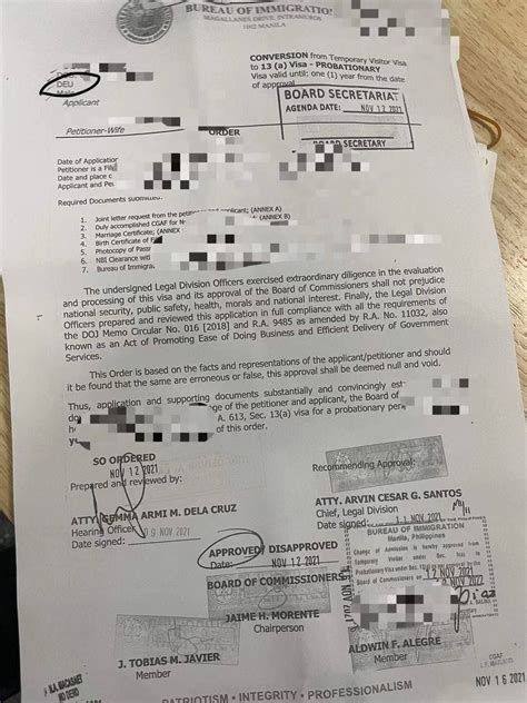 order to leave in downgrading applications|Downgrading of Visa .